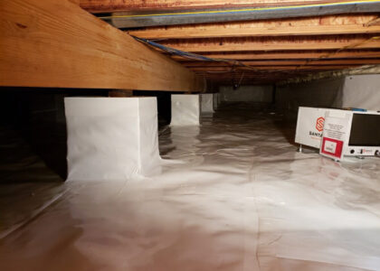 crawl space vapor barrier